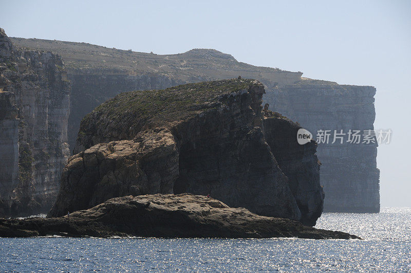 Dwejra Gozo,马耳他群岛。